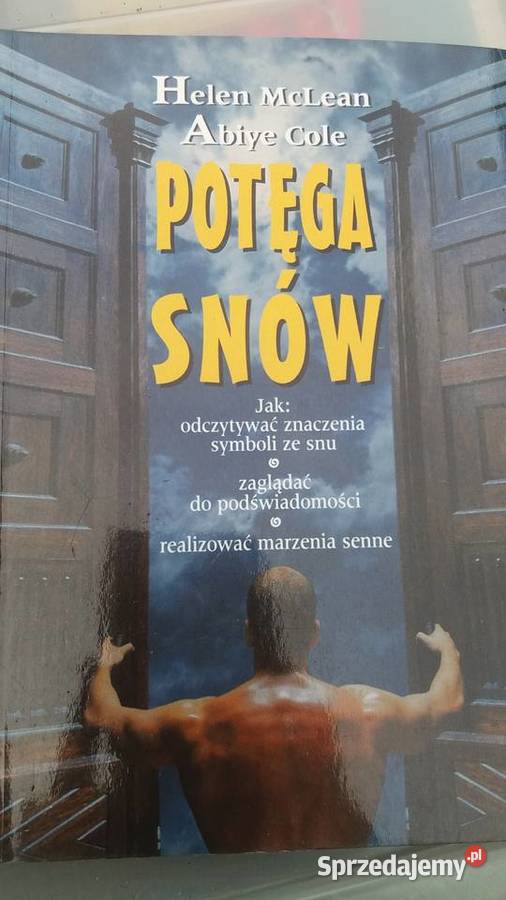 Potęga snów sennik książki antykwariat mazowieckie Warszawa