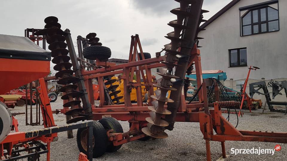 Brona talerzowa Gregiore Besson 6m z wałem nieuszkodzony Gąsewo