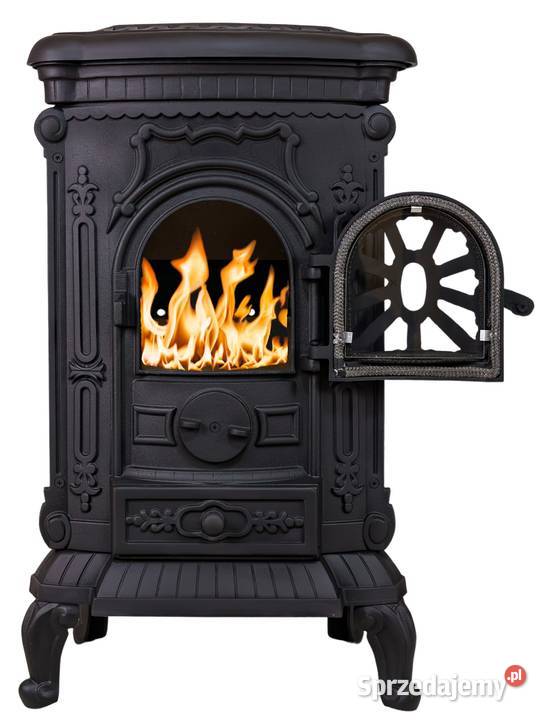 PIEC ŻELIWNY KOZA KOMINEK KOMINKOWY INGRID 9KW Piece wolnostojące małopolskie Skawina