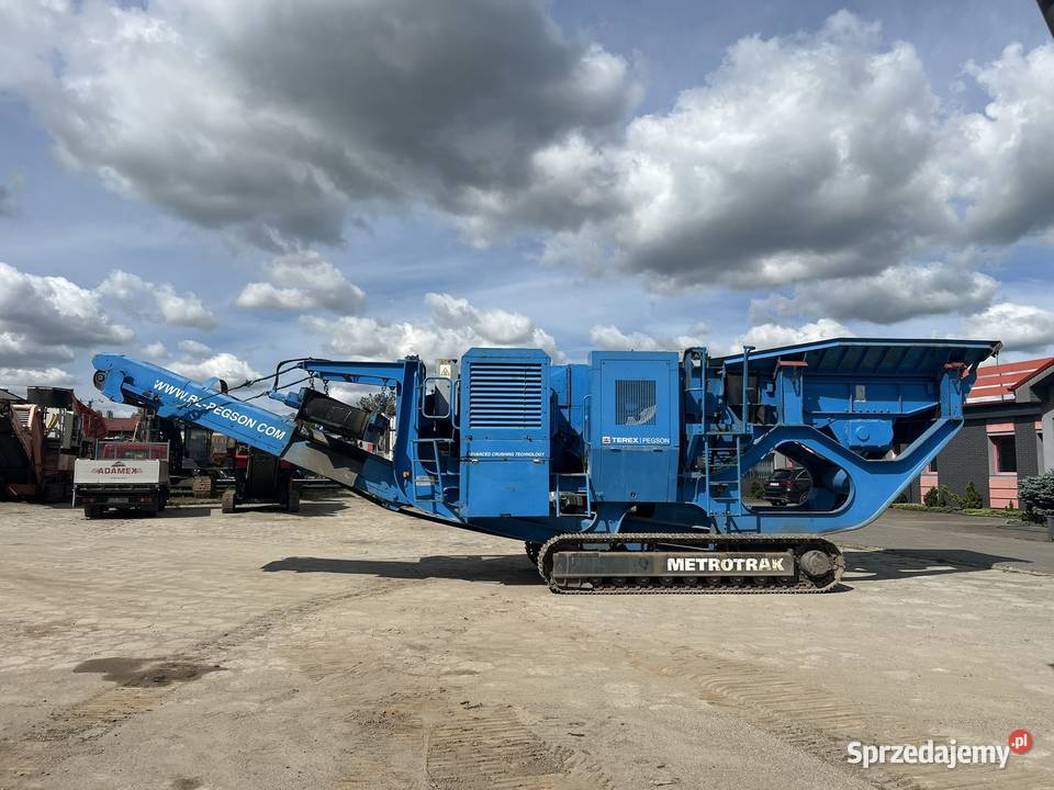Kruszarka szczękowa Terex Pegson Metrotrak HA Zator