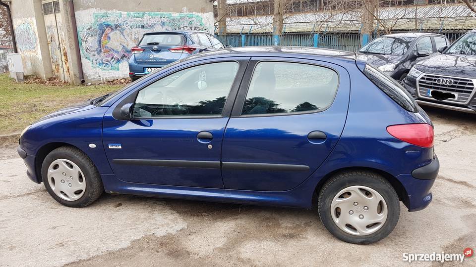 Peugeot 206 14 HUSKY benzyna pierwszy właściciel podgrzewane fotele pomorskie Gdańsk