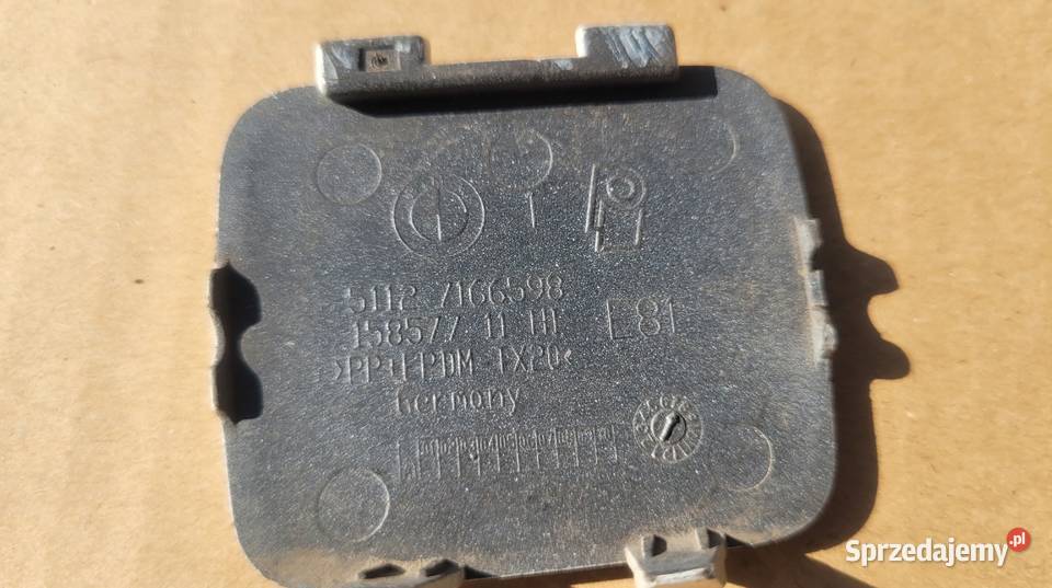 ZAŚLEPKA HAKA ZDERZAKA TYŁ BMW E81 LIFT 0811 Ruda Śląska