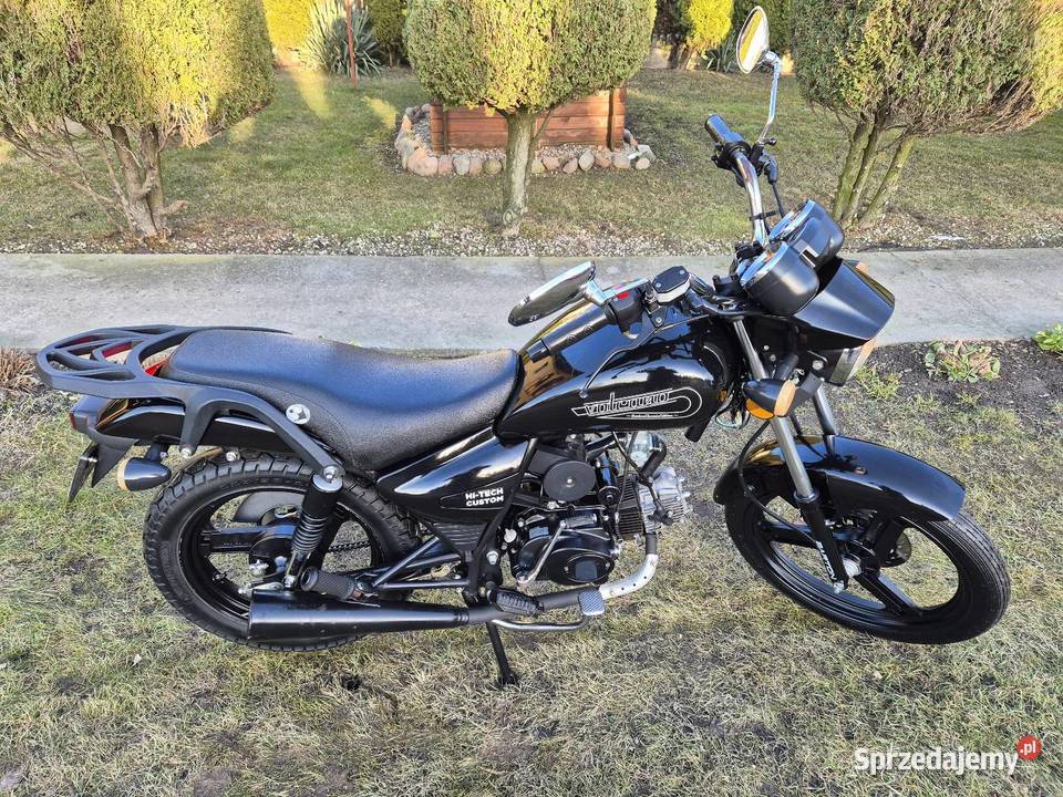 Barton Volcano 49125cc custom 2017r Sprzedam czarny Ciechanowiec