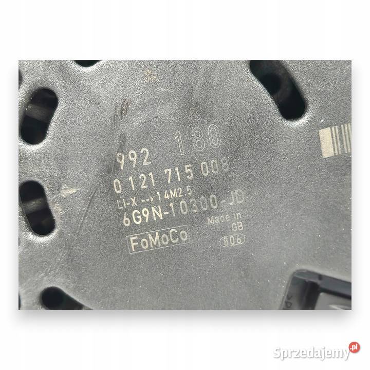 ALTERNATOR Volvo V60 XC60 V70 20 D 0121715008 Chełm