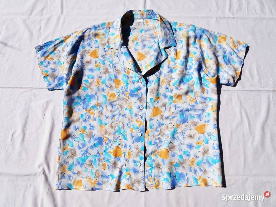 Koszula Wiskoza żakiecik lato kwiaty 44 46 małopolskie Nowy Sącz sprzedam