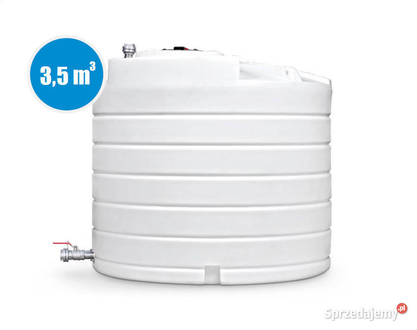 ZBIORNIK NAZIEMNY NA WODĘ PITNĄ 3500L z ATESTEM Poznań