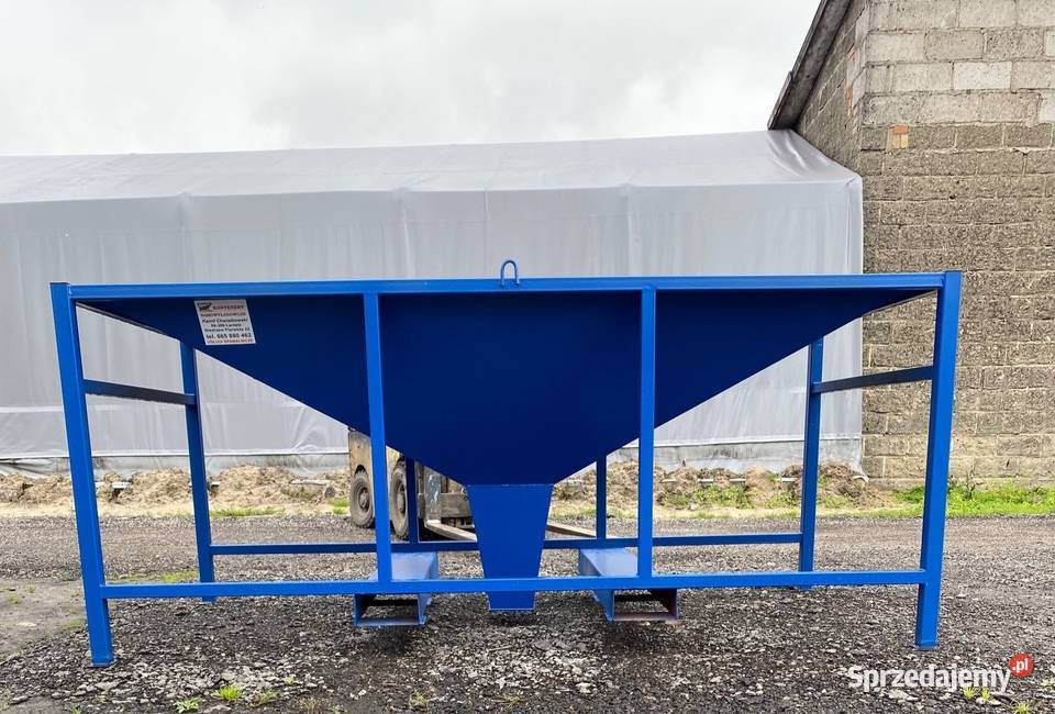 Kosz Zasypowy Bufor przyjęciowy do big bag Niedrzew Pierwszy