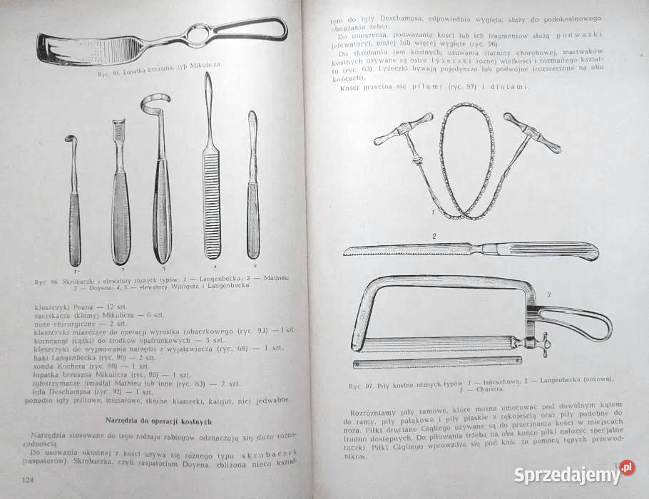 Narzędzia lekarskie sprzęt sanitarny i inne Chełm
