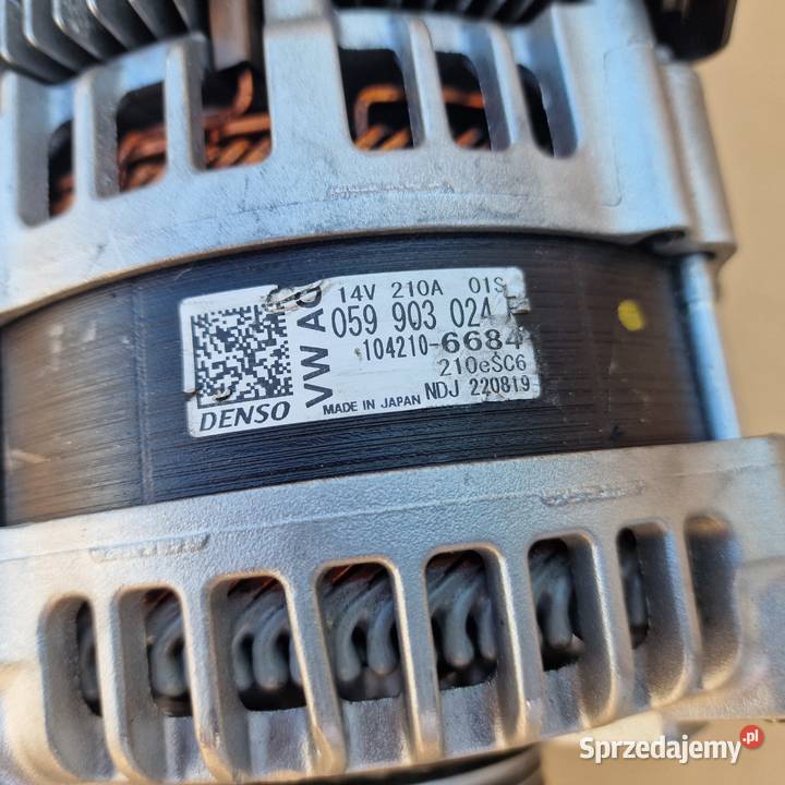 AUDI VOLKSWAGEN AUDI Q7 30 TDI 1519 ALTERNATOR osobowe lubuskie Bieleń sprzedam