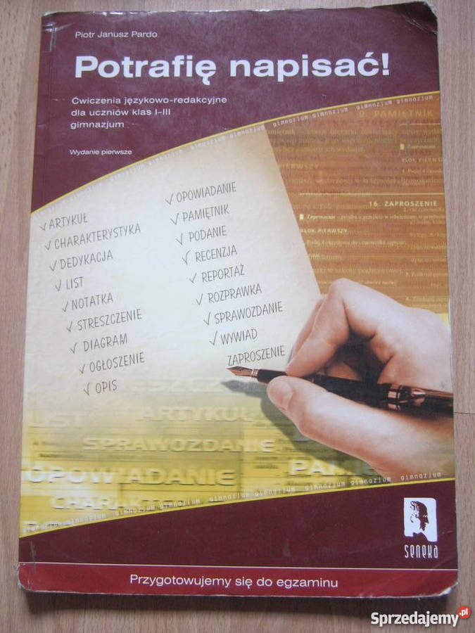 Potrafię napisać! Ćwiczenia językowo-redakcyjne