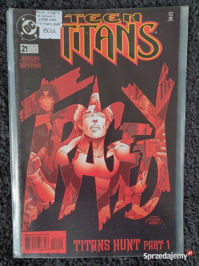 Teen Titans Titans Hunt 4 komiksy DC USA 1998