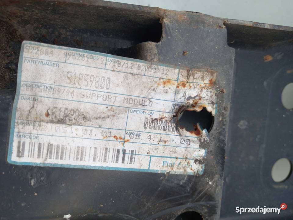 OPEL INSIGNIA A 10r pas przedni wzmocnienie osobowe Kielce