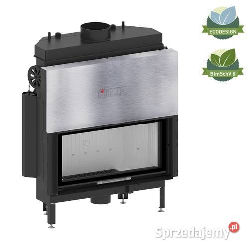 HITZE Nowoczesny wkład kominkowy z płaszczem Rakoniewice