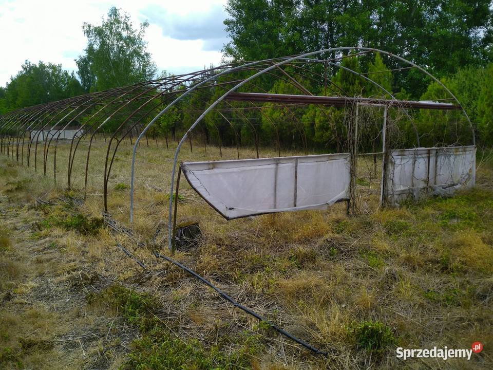 Wzmacniany tunel foliowy 7x30m konstrukcja hala Skierniewice