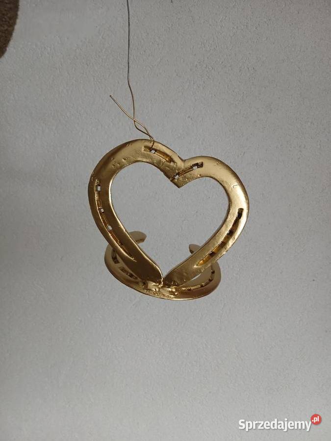 Serce z podków prezent na walentynki dzień