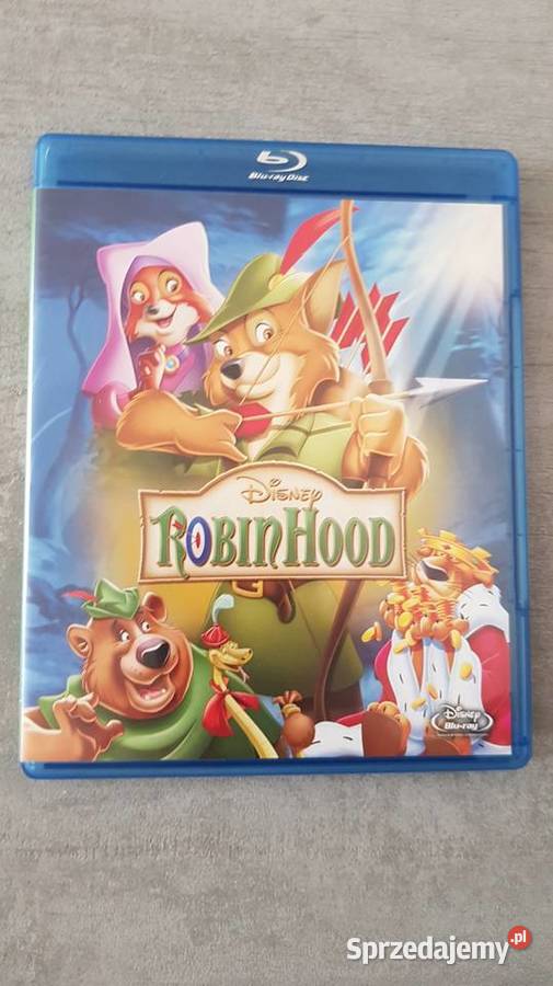 Robin Hood Disney wersja polska Bluray disc Warszawa