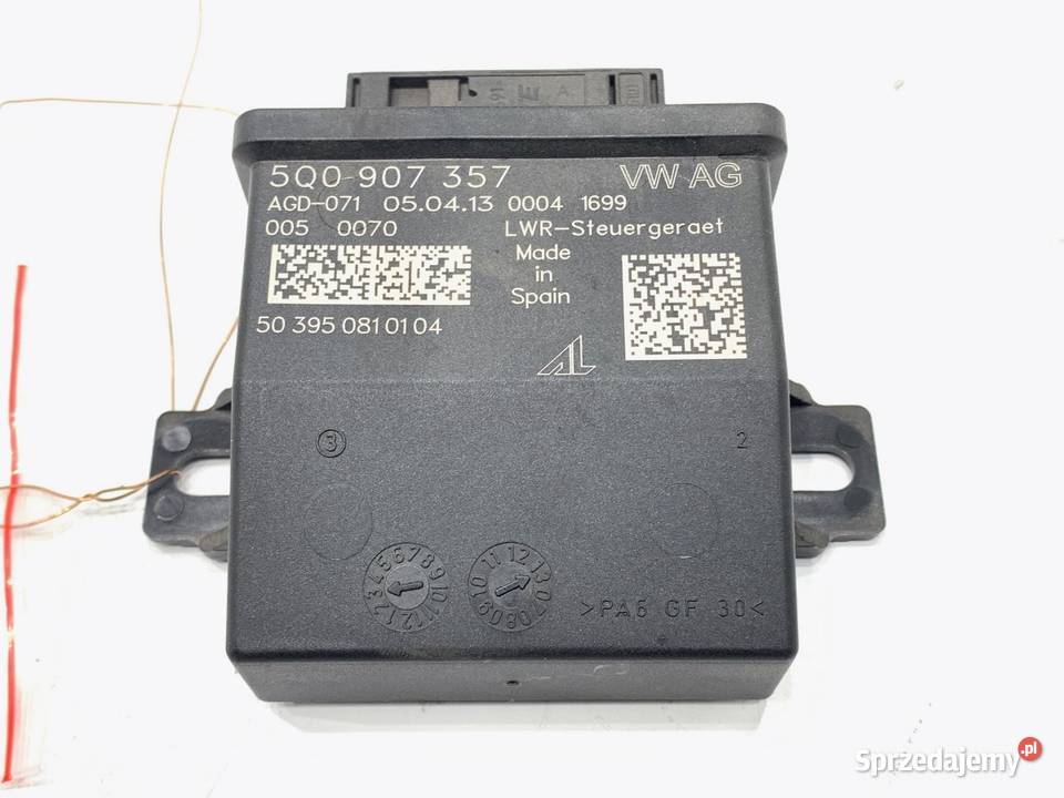 MODUŁ ŚWIATEŁ VW GOLF VII 5Q0907357 STEROWNIK podkarpackie
