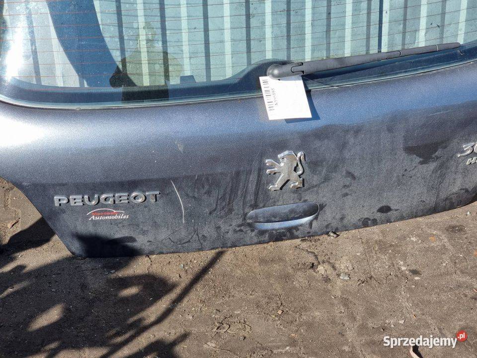 KLAPA PEUGEOT 307 EZW Pozostałe Lipno sprzedam