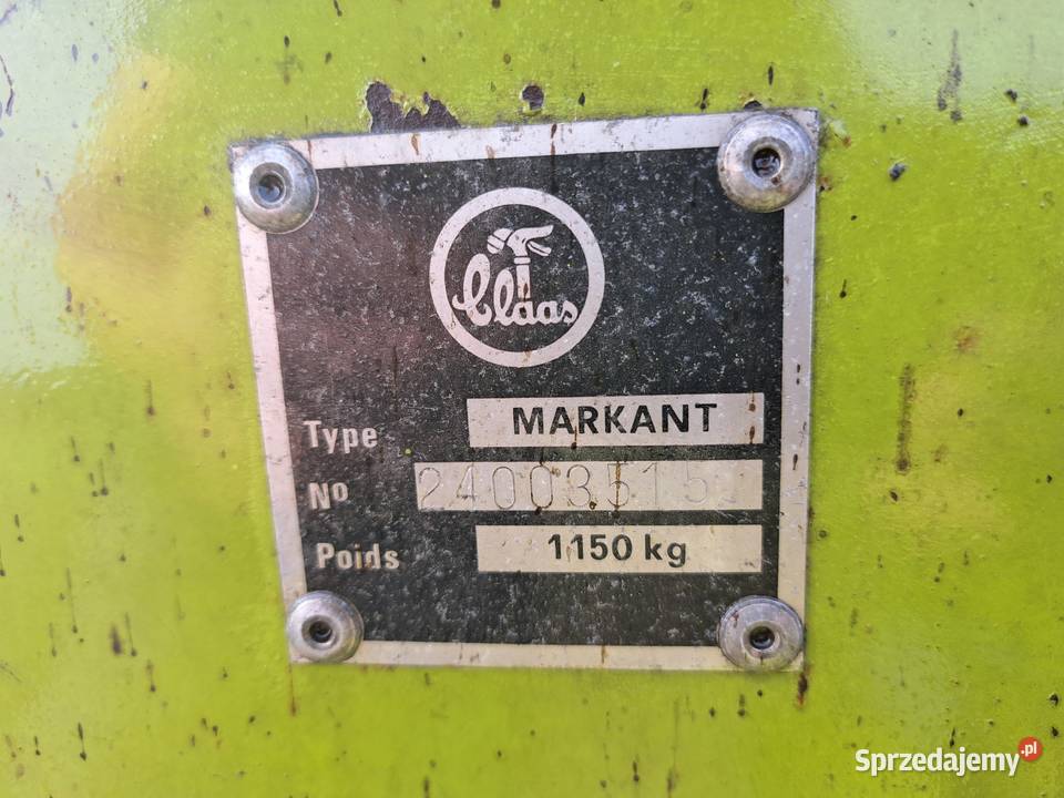 Prasa kostkująca do słomy Claas Markant nieuszkodzony Proszowice
