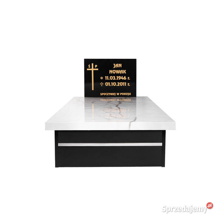 Nagrobek kompozytowy nagrobek PCV Nagrobki na Wrocław