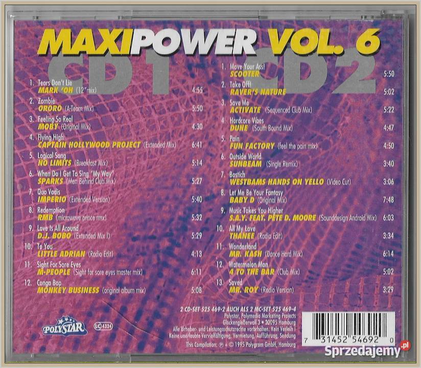 Maxi Power Vol 6 2 X CD Krynica-Zdrój