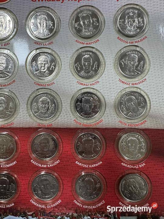 Kolekcja Medali Polska Gwiazdy Reprezentacji Elbląg sprzedam