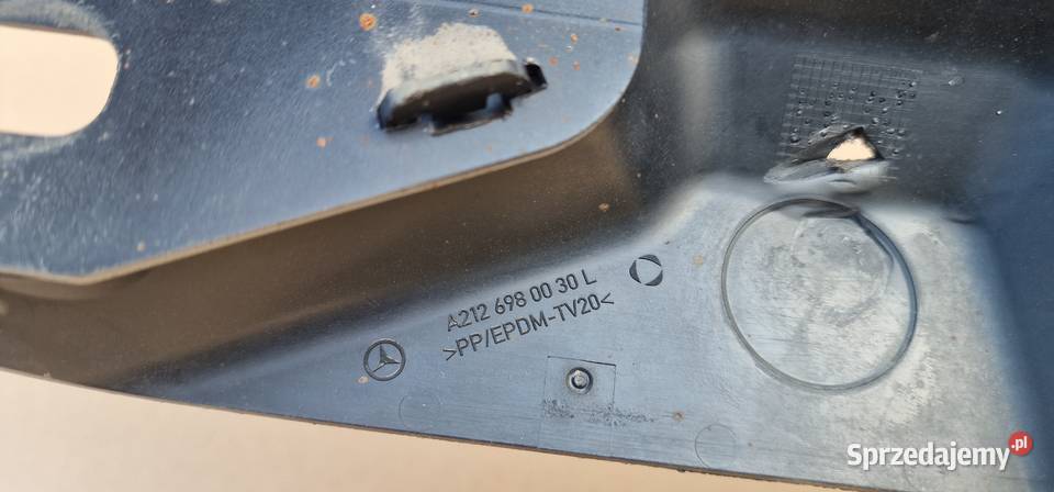 MERCEDES EKLASA W212 PRÓG LISTWA PROGOWA LEWA Bieleń