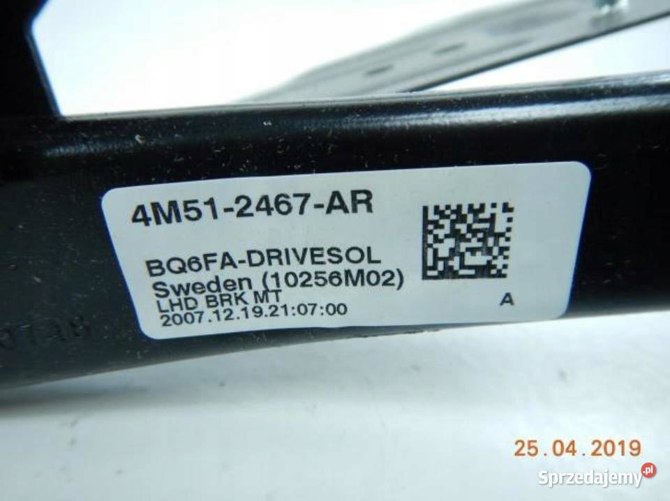 PEDAŁ HAMULCA FORD FOCUS 0411 1520324 Wyposażenie wnętrza