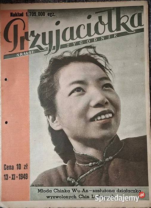 Stare gazety Przyjaciółka 1949 r Jaworzno sprzedam