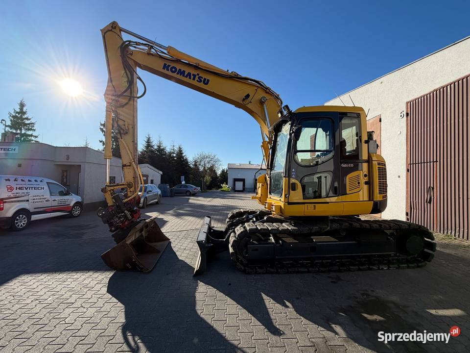 Wynajem Koparka gąsienicowa 14 ton Komatsu Poznań