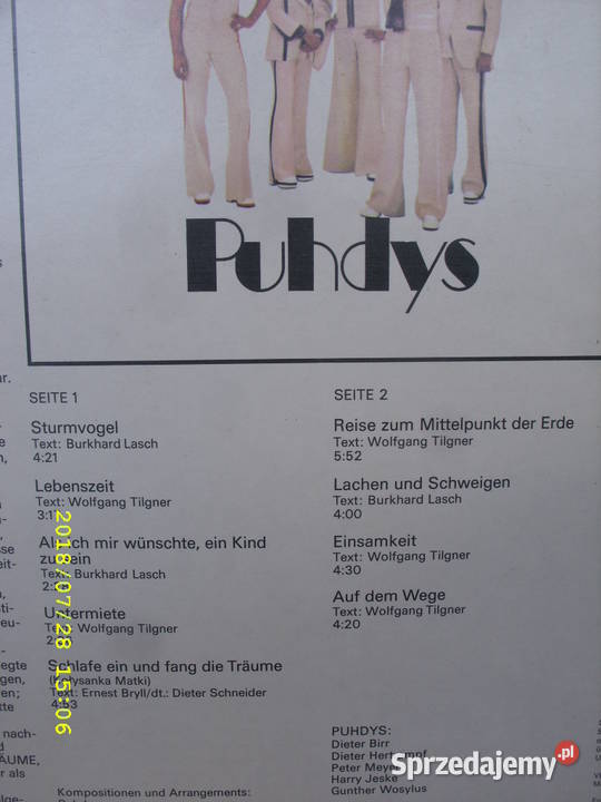 Winyl LP Rock PUHDYS 3 STURMVOGEL Amiga 1981 płyta winylowa dolnośląskie Wołów sprzedam