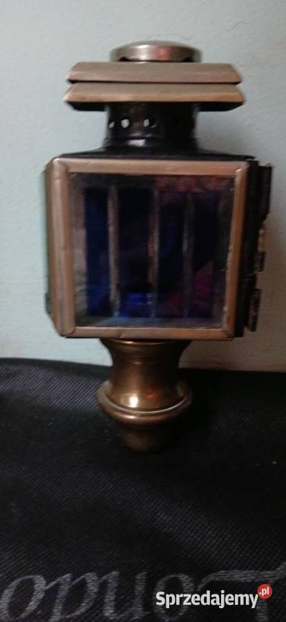 Stara lampa powozowa z lat 20 tych Kraków