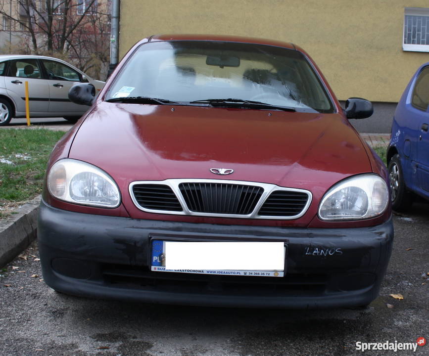 Daewoo Lanos S 15 16V gaz LPG 2000 r 252421km śląskie Częstochowa