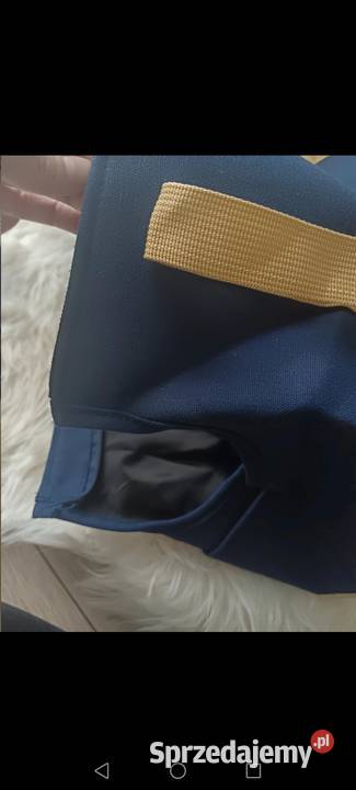 Torba do ręki granatowa duża 25cm Torby i torebki Krosno