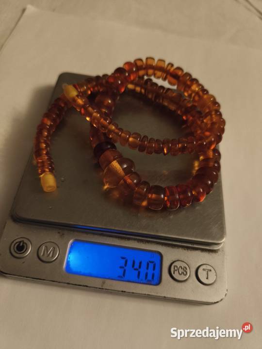 Naszyjnik Bursztyn Vintage Białystok