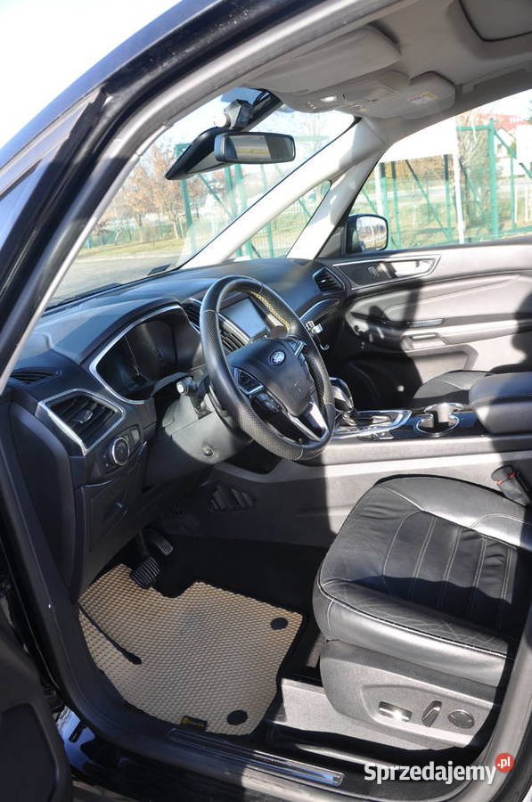 Ford Galaxy Titanium MK4 2016r czarny podkarpackie Jasło