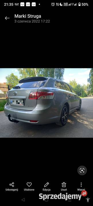 Toyota avensis Radzymin sprzedam