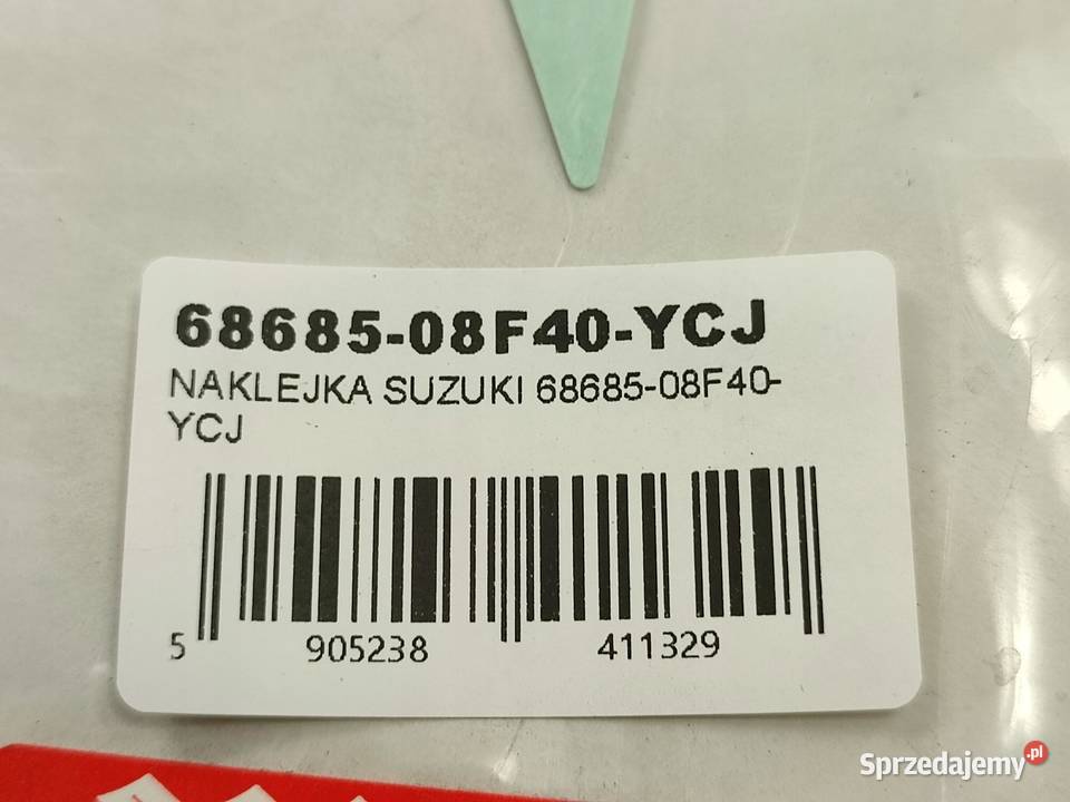 NAKLEJKA GSXF NA PRAWY BOCZEK SUZUKI GSX600F lubelskie