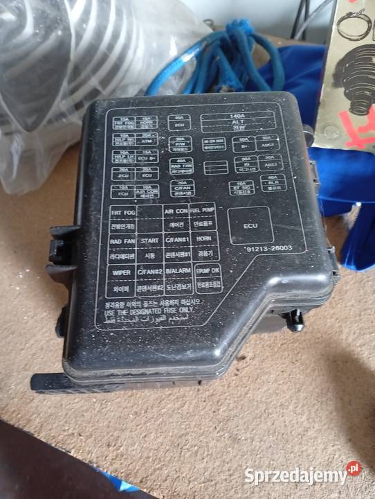 SKRZYNKA BEZPIECZNIKÓW HYUNDAI SANTA FE I 20CRDI Płock