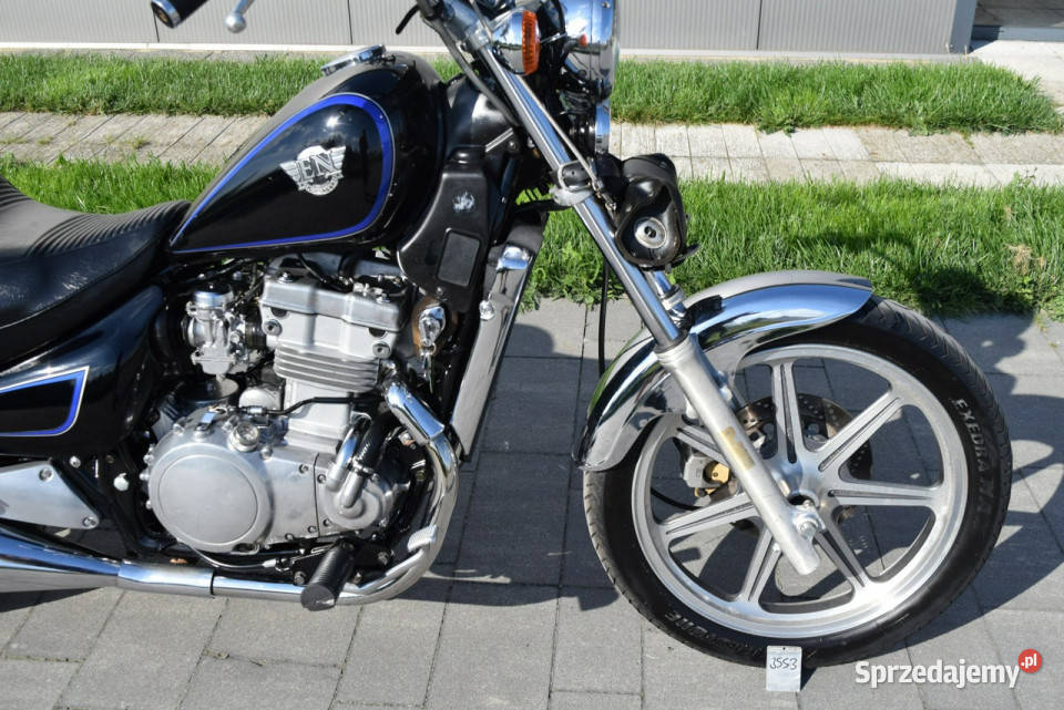 Kawasaki EN ładny stan dok na 1 ręka z DE benzyna Kawasaki Śrem