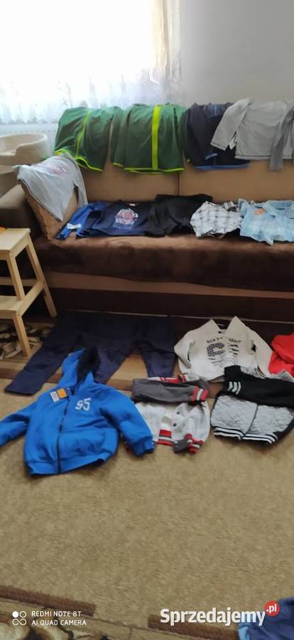ubrania chłopięce rozmiar 110 116 paka ubrań 69 Rozmiar 116 wielkopolskie Poznań