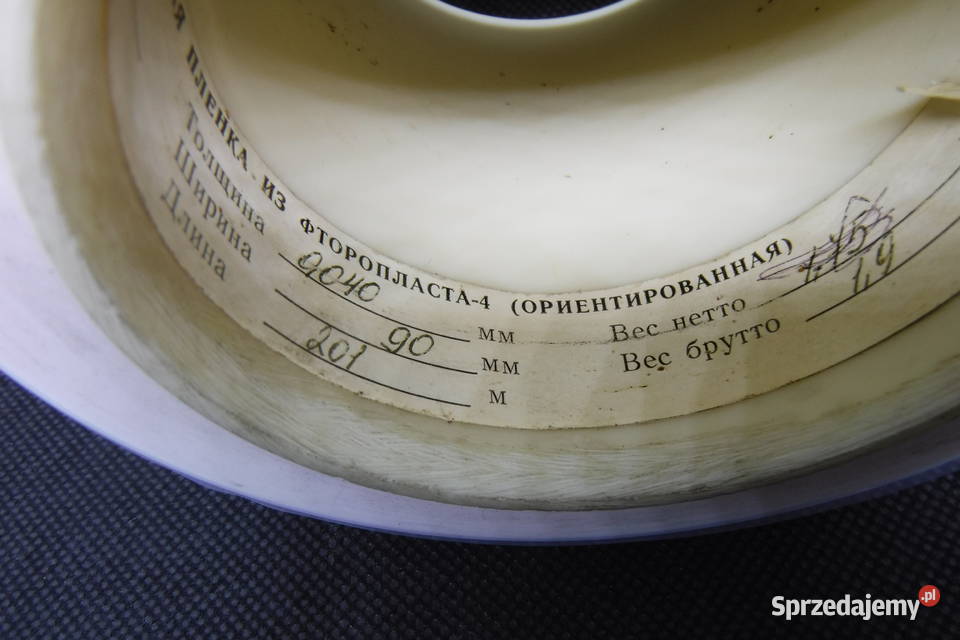 Folia PTFE teflon elektroizolacyjna 004 mm x 90 Chlewiska