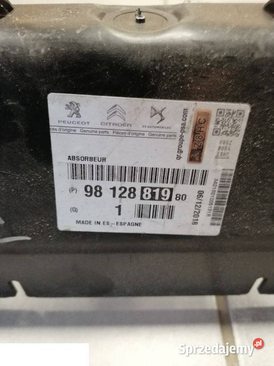 Citroen berlingo peugeot partner absorber Kozubszczyzna