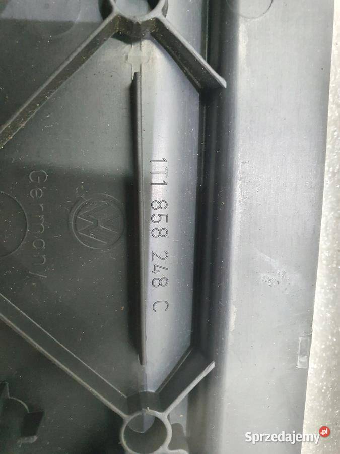 ZAŚLEPKA KONSOLI PRAWA VW TOURAN LIFT 1T1858248C wielkopolskie