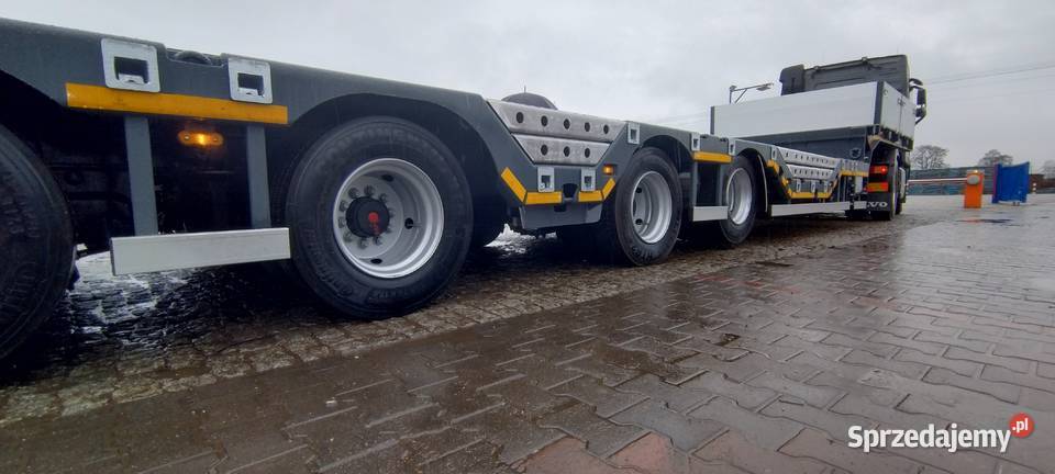 Naczepa 4 osiowa niskopodwoziowa rozciągana nowa wielkopolskie sprzedam