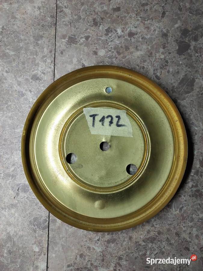 T172 Tarcza zegara ściennego blaszana malowana Tczew