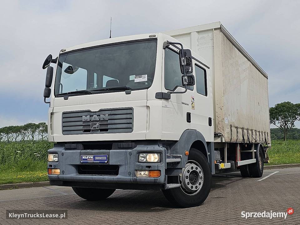 MAN 18240 TGM DOKA DOUBLE CABIN kontener 4x2