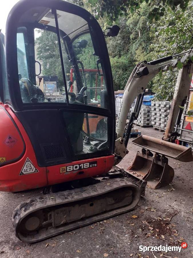Sprzedam minikoparka JCB 8018 2011r mht 2100 Katowice