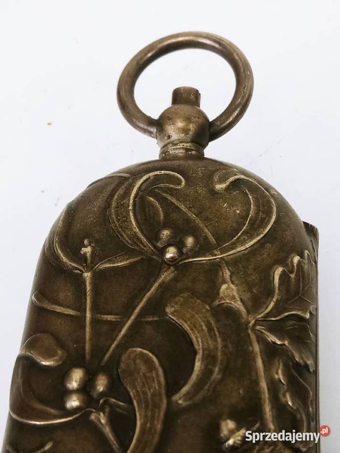 Pudełko na Monety Pozłacane Blanc secesja lubuskie Nowa Sól