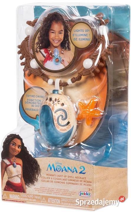 Disney Moana 2 Vaiana Świecący Magiczny Zabawki